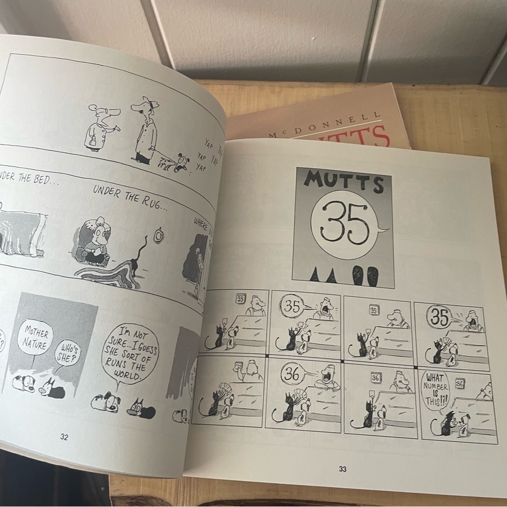 $10 SALE Set/2 Mutts Comic Strip Collection Books Adult Cartoon Funny Humor - Picture 7 of 12